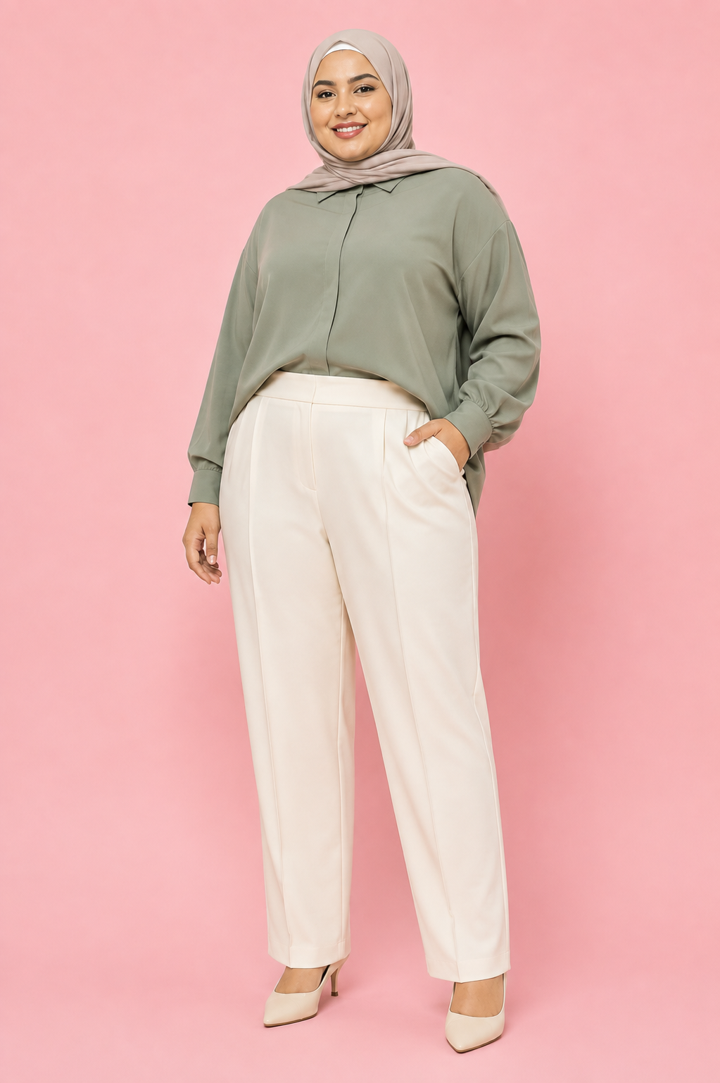 Timeless Pleated Palazzo Pant