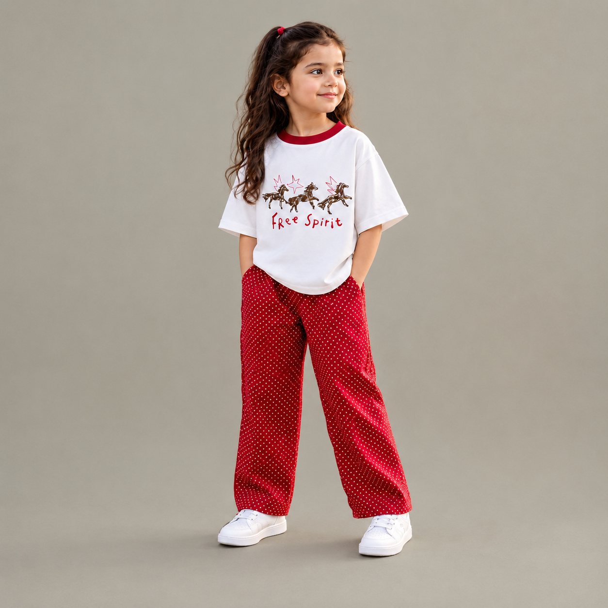 Free Spirit Girls Co-Ord Set