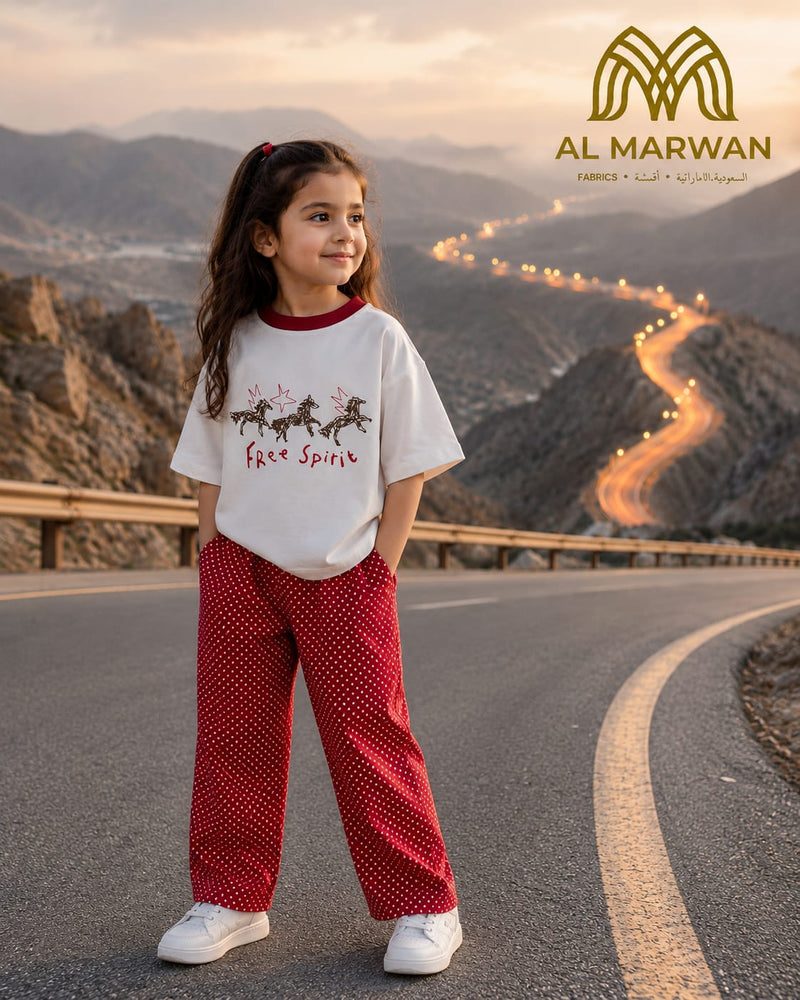 Free Spirit Girls Co-Ord Set