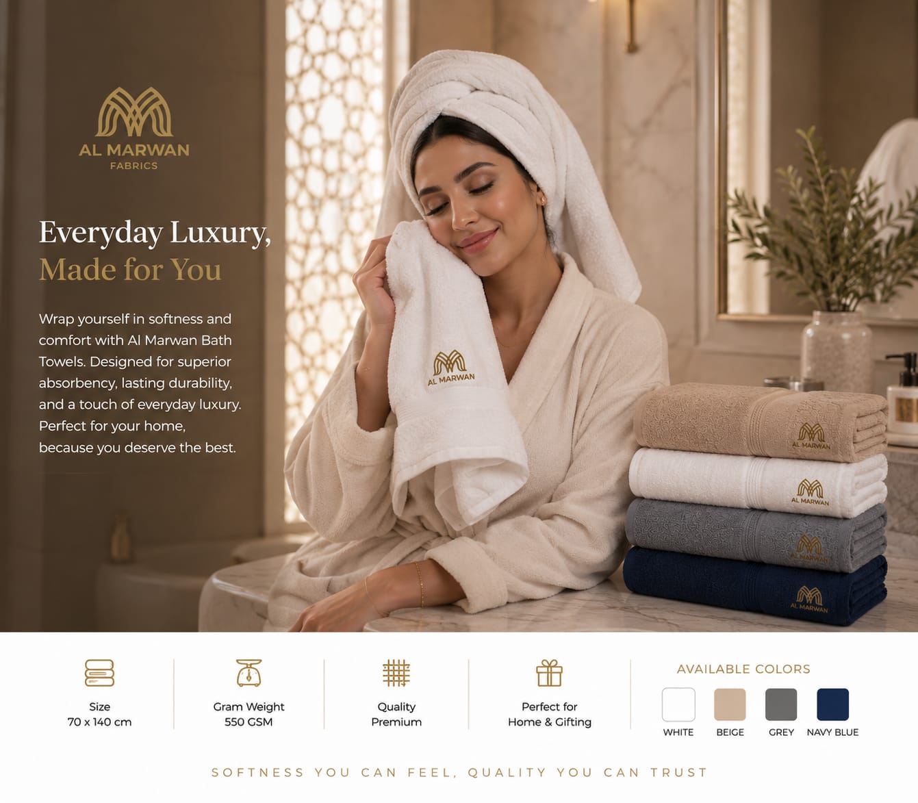 Premium Bath Towel
